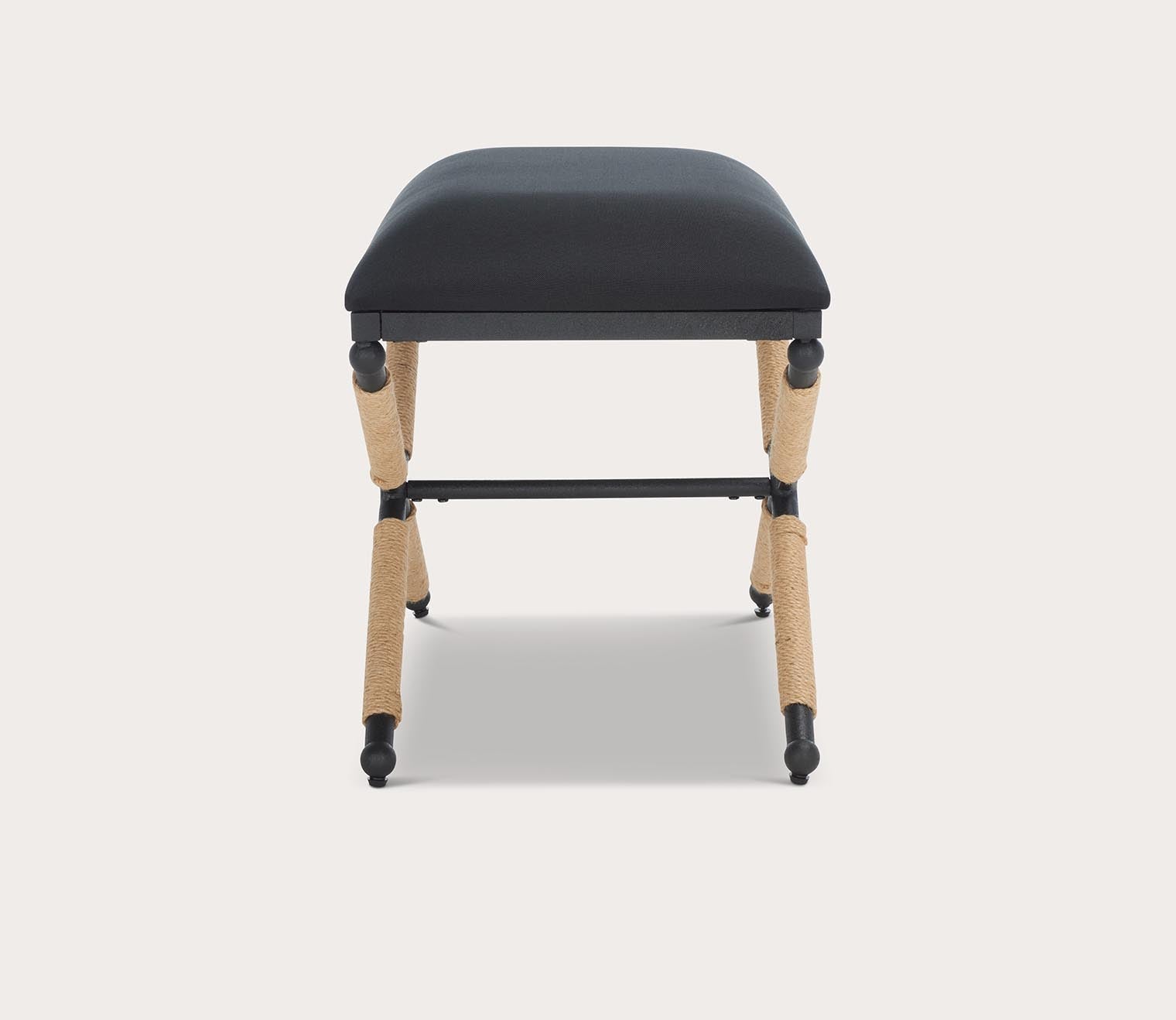 Carmelo Hemp Wrapped Ottoman by Safavieh