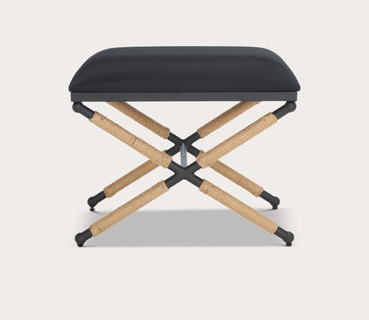 Carmelo Hemp Wrapped Ottoman by Safavieh