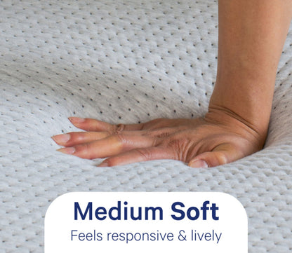 Hand repressing on Casper Cloud One Mattress