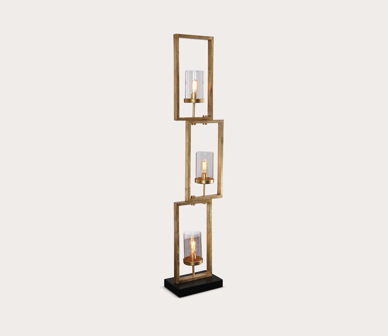 Cielo Staggered Rectangles Floor Lamp by Uttermost