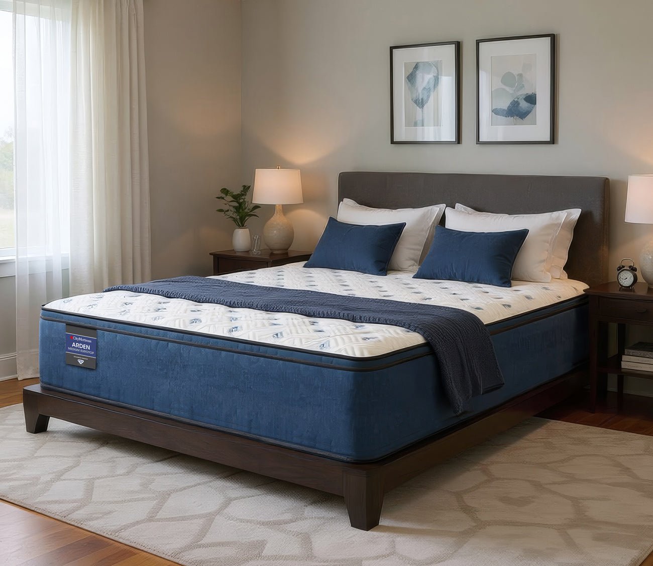 City Mattress Arden Medium EuroTop Innerspring Mattress