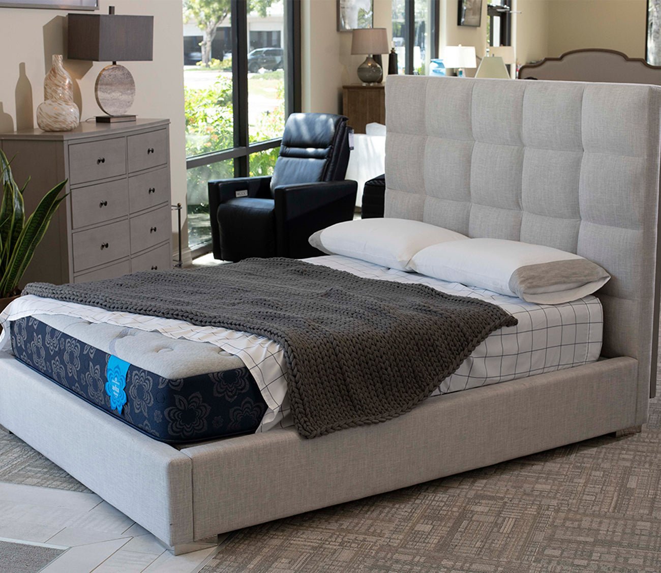 Carmen Upholstered Bed