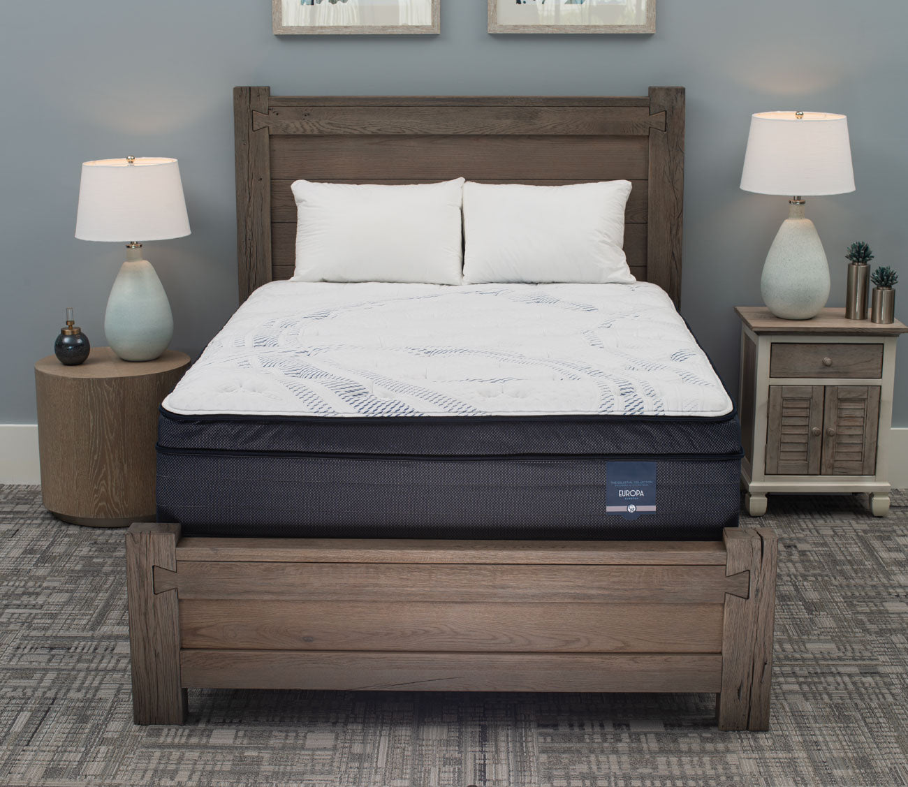 City Mattress Europa Euro Top Innerspring Mattress by City Mattress