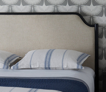 CM Home Alyssa Upholstered Metal Bed by CM Home