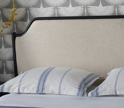 CM Home Alyssa Upholstered Metal Bed by CM Home
