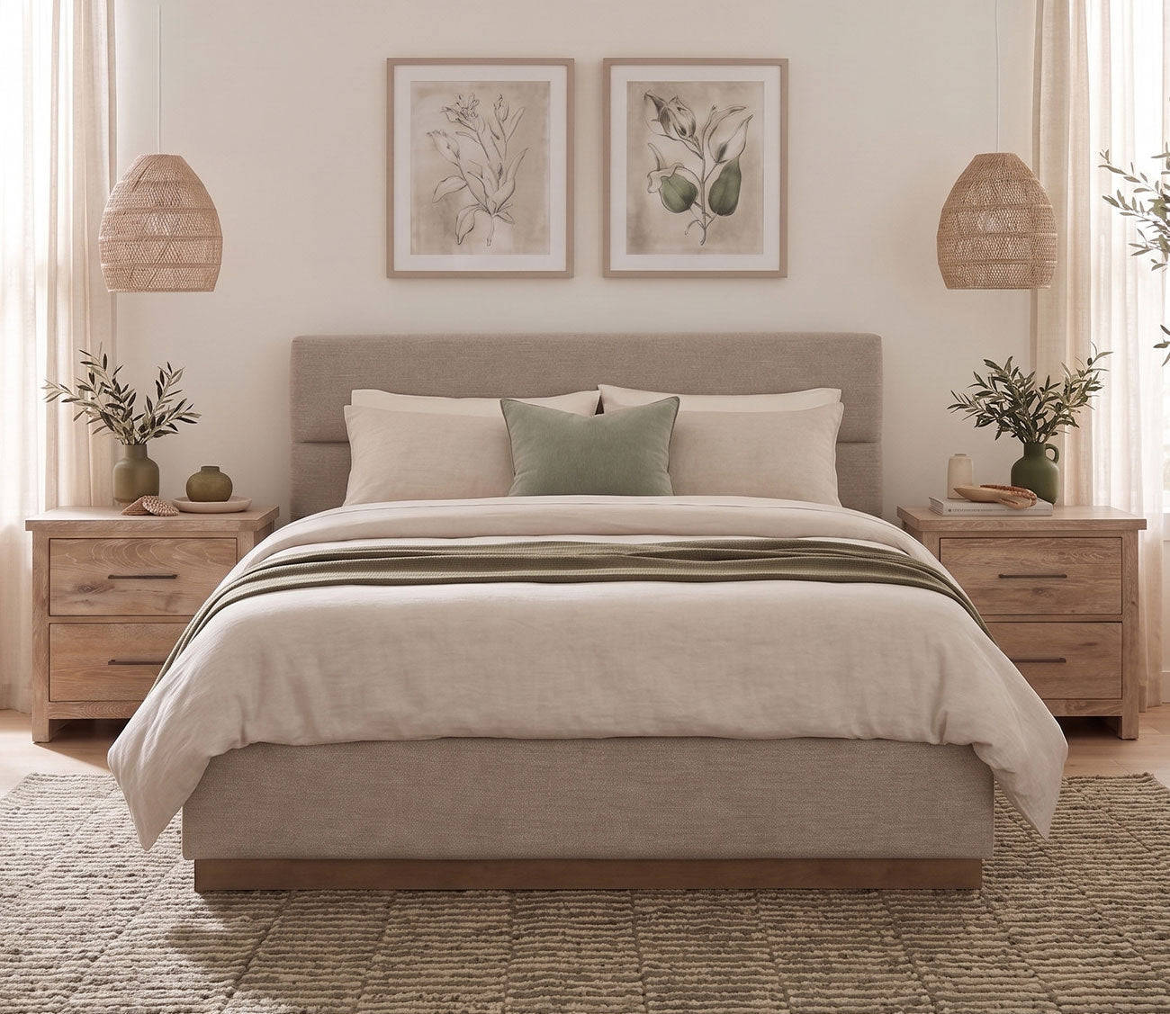 Lifestyle image of CM Home Bliss Modular Bed