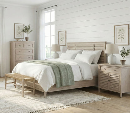 CM Home Carson Wood Bed