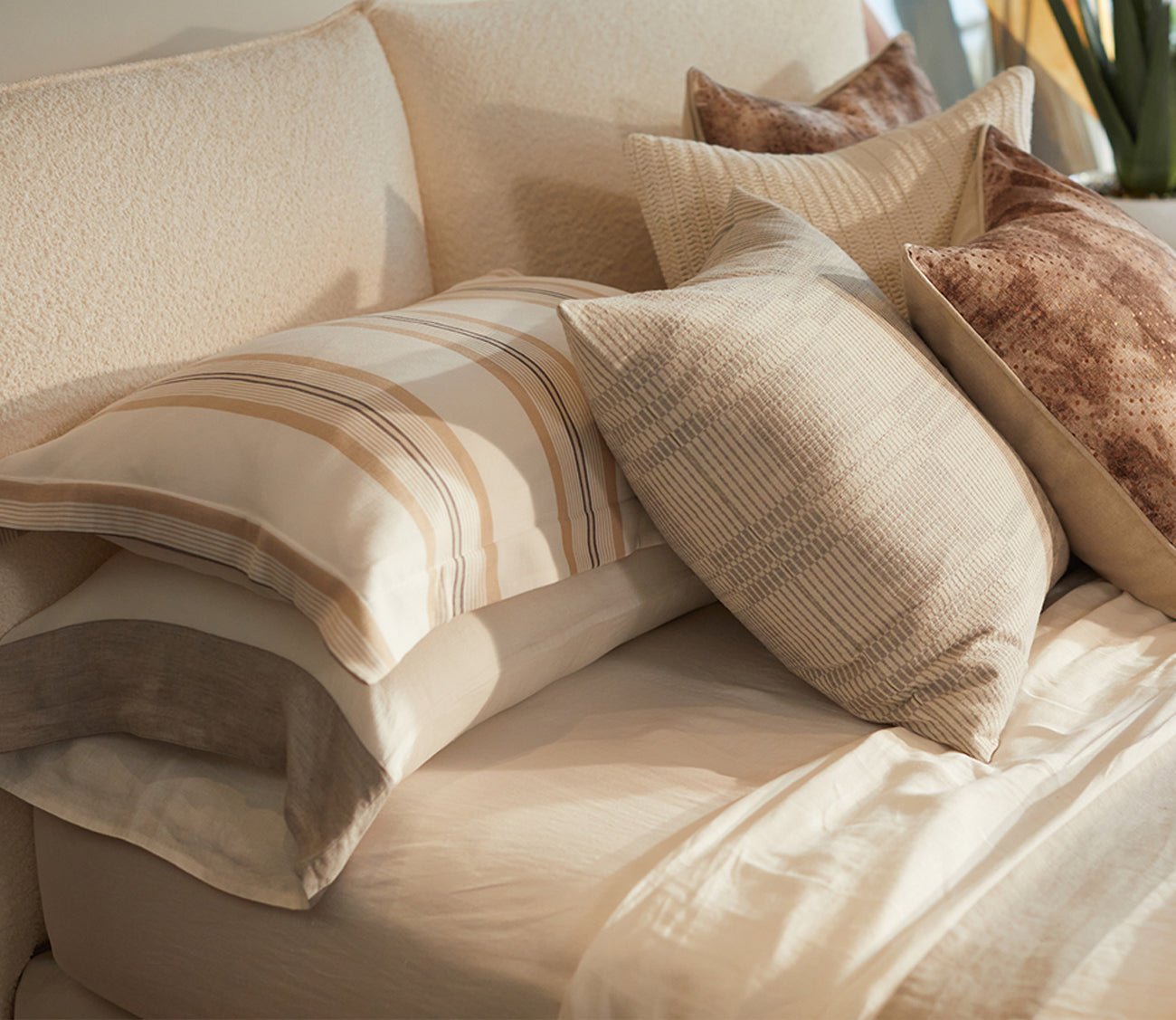 CM Home Kyoto European Flax Linen Sheet Set by CM Home