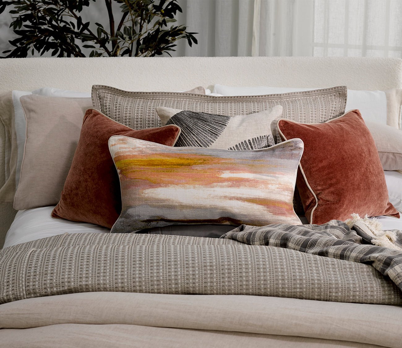 CM Home Kyoto European Flax Linen Sheet Set by CM Home