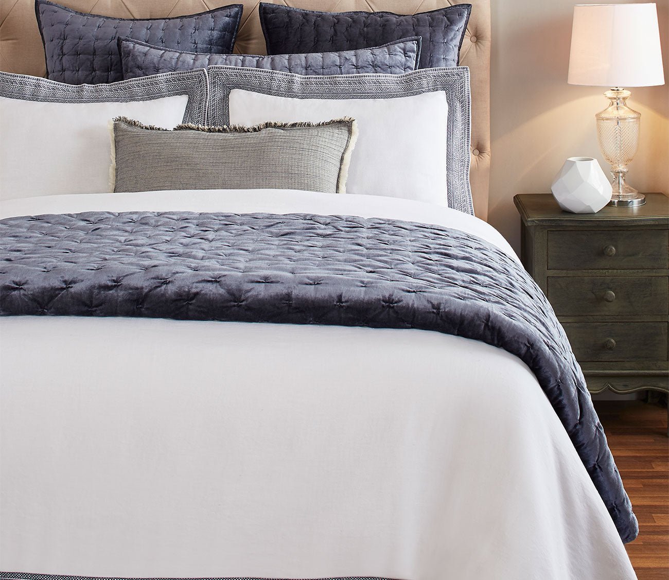 CM Home Parker European Linen Pillow Shams by CM Home