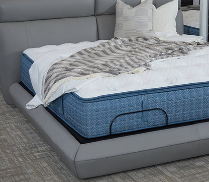 CM Italia Dafne Leather Upholstered Bed by CM Italia