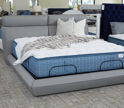 CM Italia Dafne Leather Upholstered Bed by CM Italia