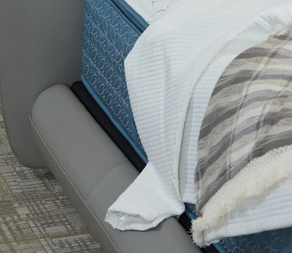 CM Italia Dafne Leather Upholstered Bed by CM Italia