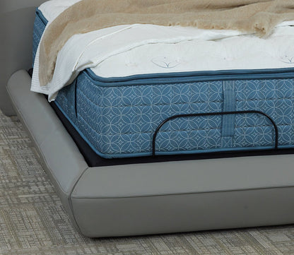 CM Italia Dafne Leather Upholstered Bed by CM Italia