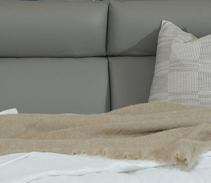 CM Italia Dafne Leather Upholstered Bed by CM Italia