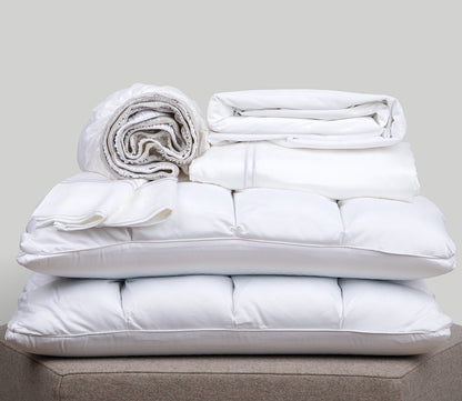 Cooling Bedding Bundle by PureCare in white