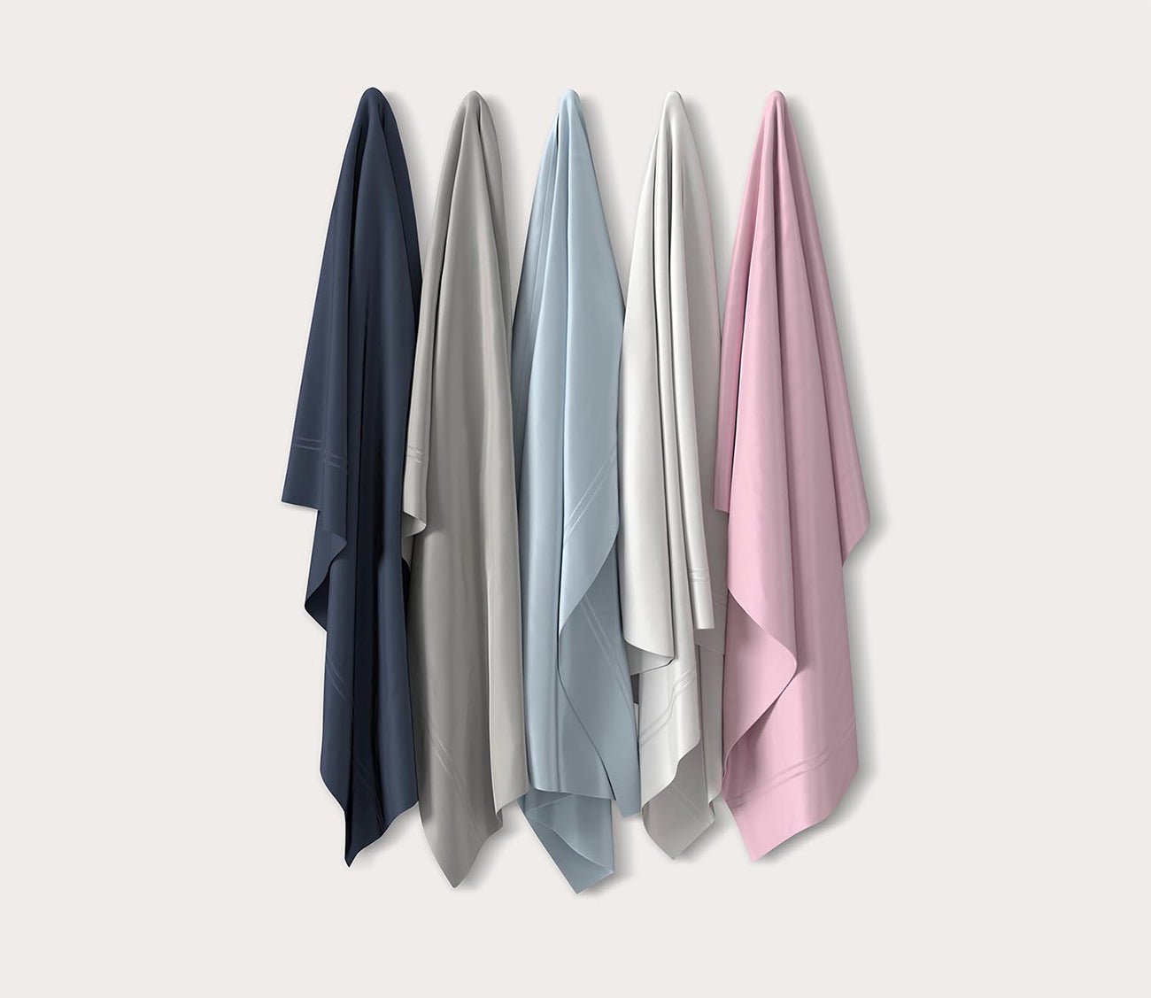 Cooling CBD Bedding Bundle by PureCare Sheets in color assortment