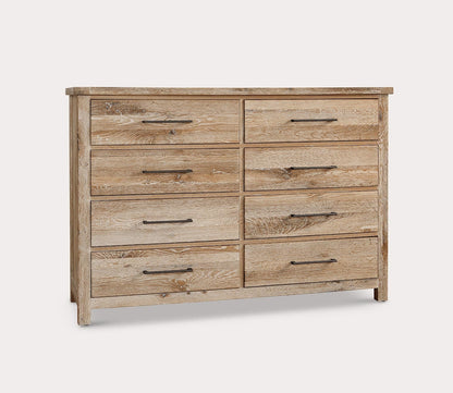 Dovetail dresser in sun-bleached white - silo