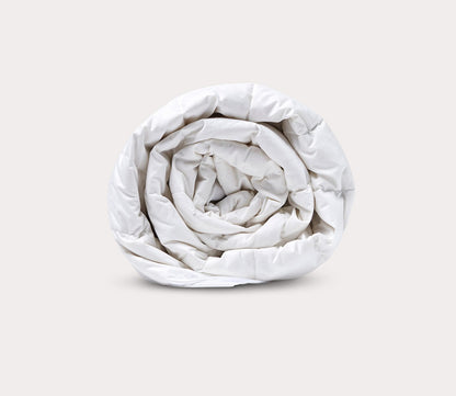 Down Blanket by Down Decor, silo, in white