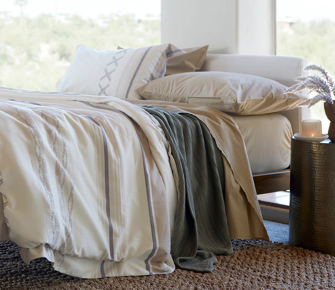 Dr. Weil Garment Washed Percale Sheet Set