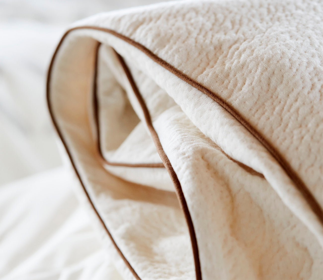 Dr. Weil Signature 5-Sided Mattress Protector by Dr. Weil by PureCare, stitching detail