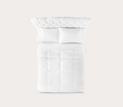 Eddie Bauer Cotton Damask Luxury Down Alternative Comforter by Eddie Bauer