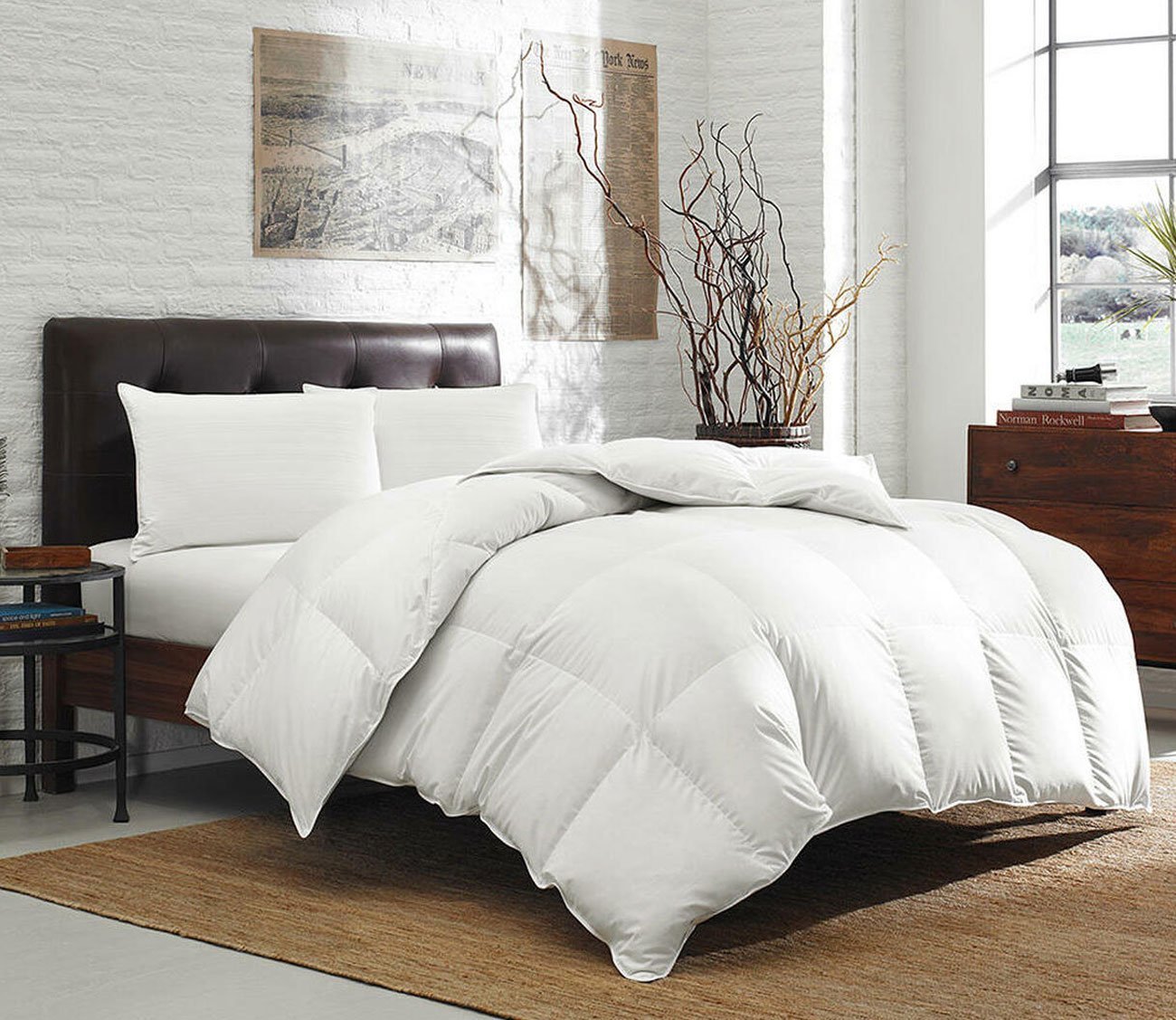 White Down Comforter