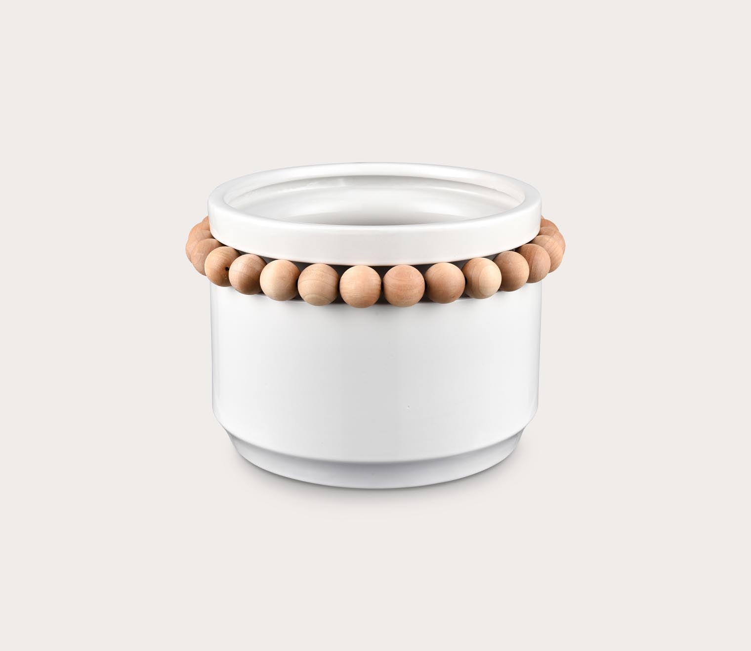 Anders Beaded Ceramic Vase