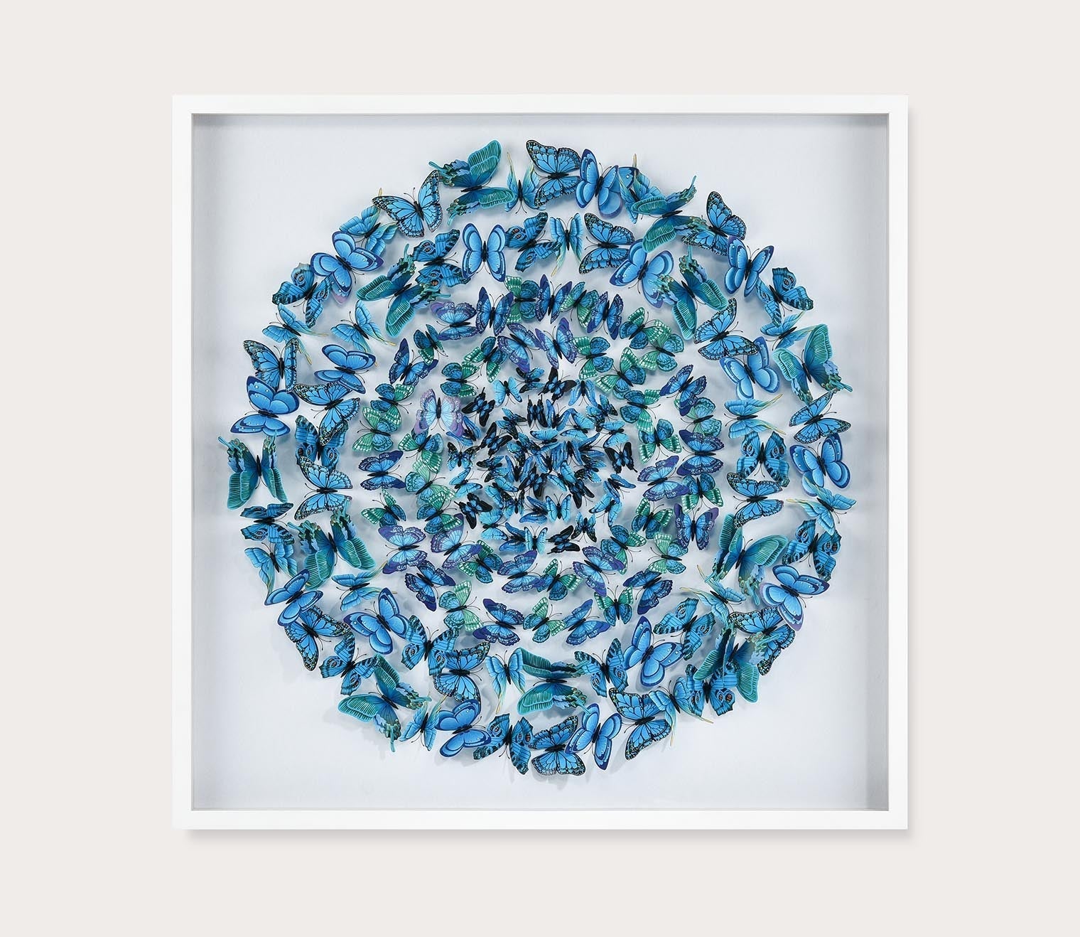 Elk Home Blue Butterfly Dimensional Wall Art by Elk Home
