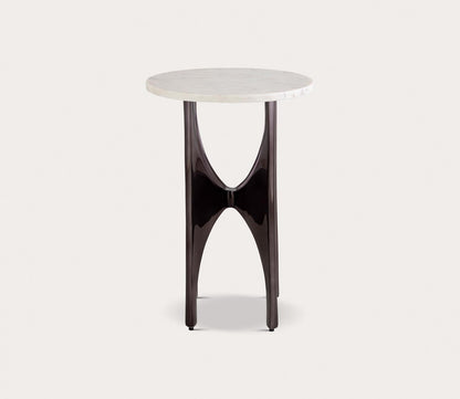 Elk Home Elroy White Marble Accent Table by Elk Home