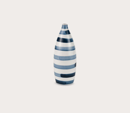Elk Home Indaal Blue Stripe Vase by Elk Home