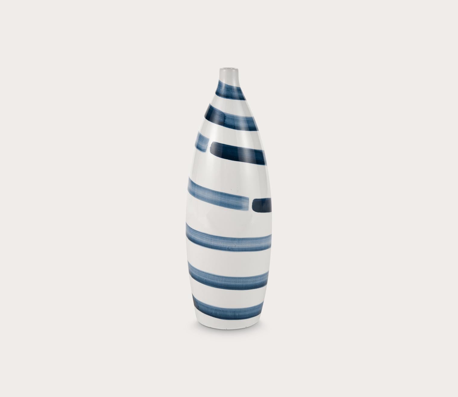 Indaal Blue Stripe Vase