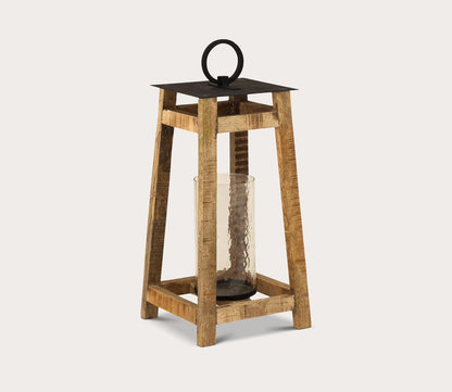 Elk Home Ridgetop Wood Lantern by Elk Home