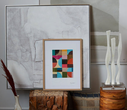 Elk Home Whiten I Abstract Wall Art by Elk Home