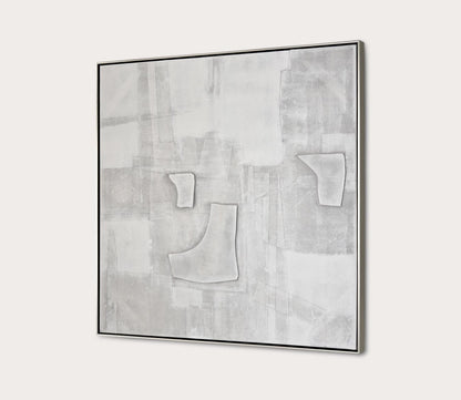 Elk Home Whiten I Abstract Wall Art by Elk Home
