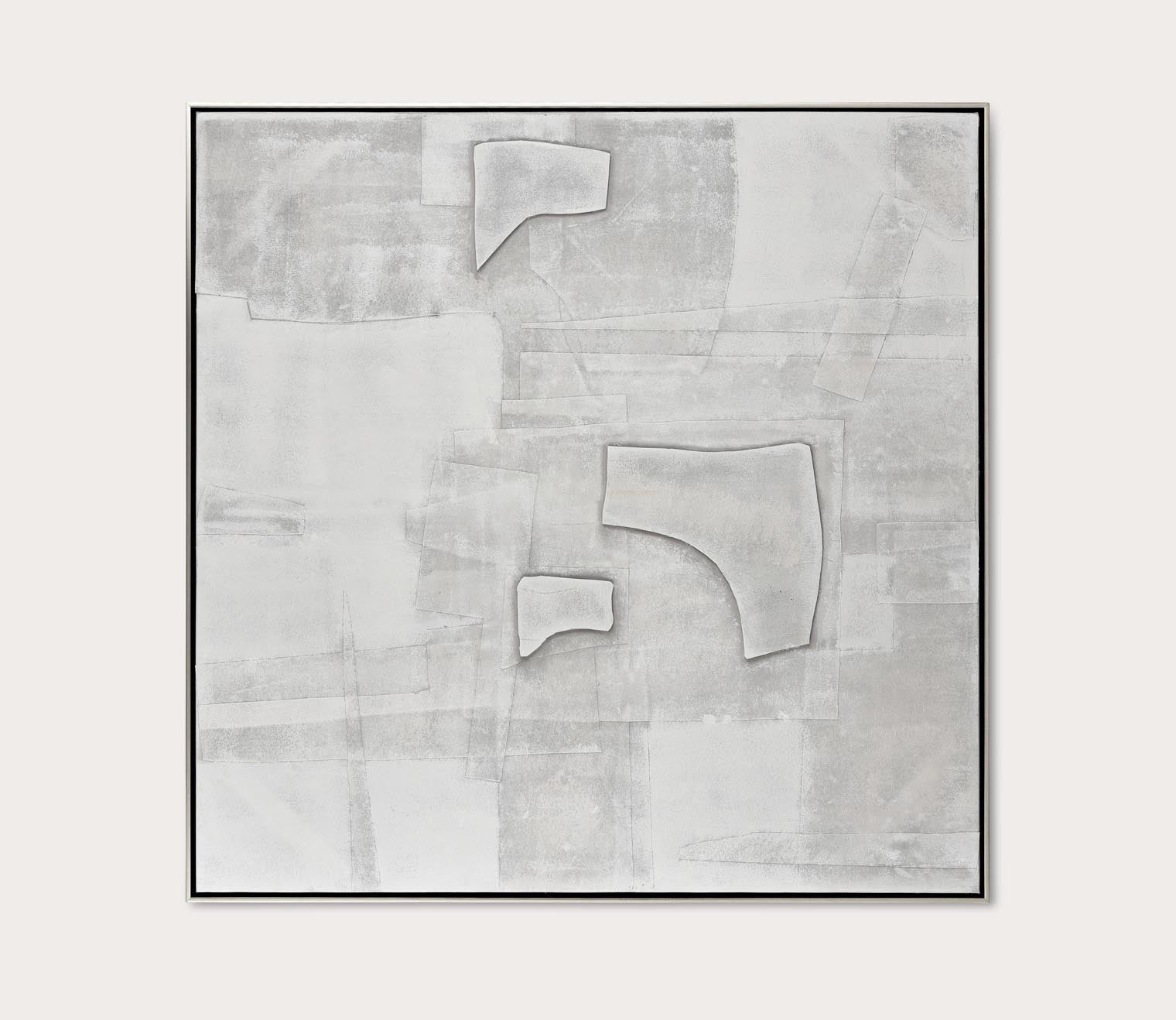 Elk Home Whiten I Abstract Wall Art