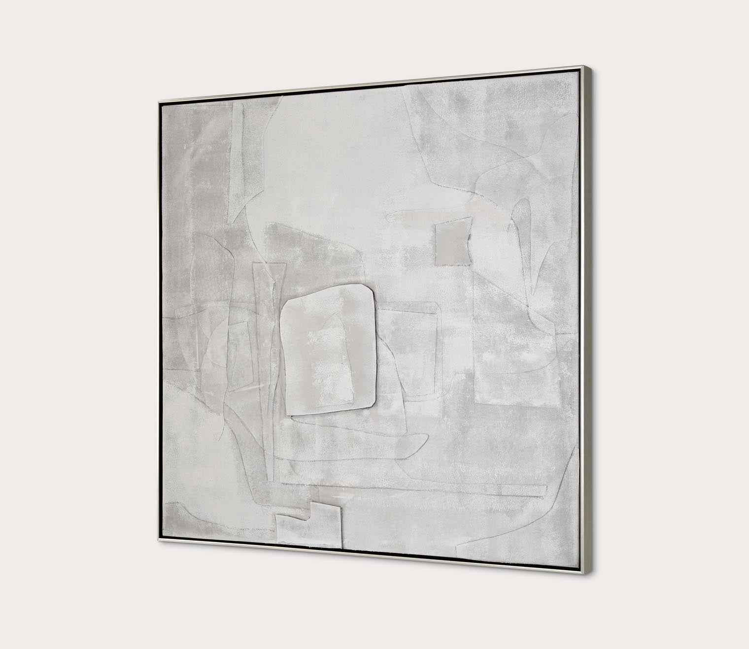 Elk Home Whiten II Abstract Wall Art by Elk Home