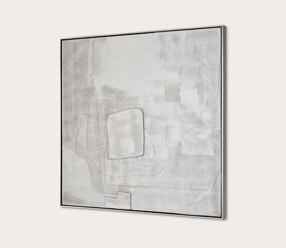 Elk Home Whiten II Abstract Wall Art by Elk Home