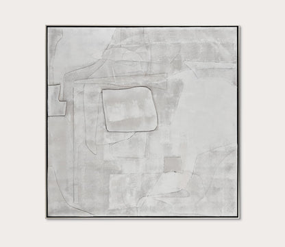 Elk Home Whiten II Abstract Wall Art by Elk Home