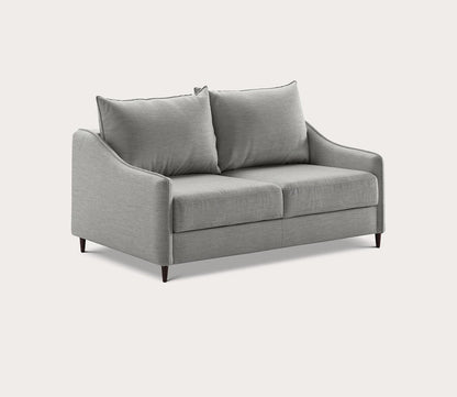 Ethos Full XL Loveseat Sleeper by Luonto, light gray, silo