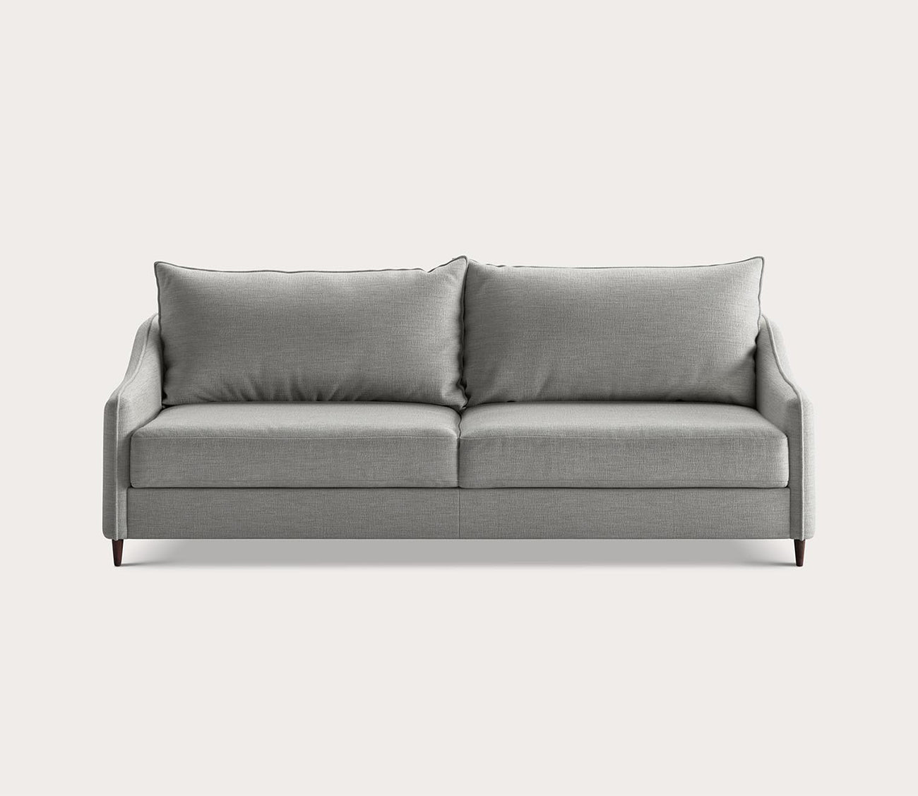 Ethos King Sleeper Sofa by Luonto, dark gray, silo