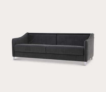 Ethos King Sleeper Sofa by Luonto, dark gray, silo