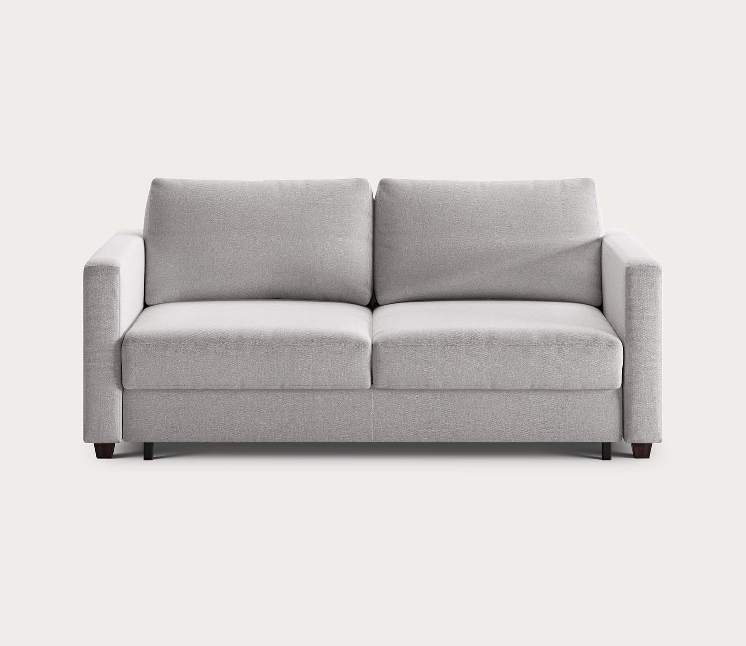 Fantasy 2 Sleeper Sofa by Luonto in silo, front angle