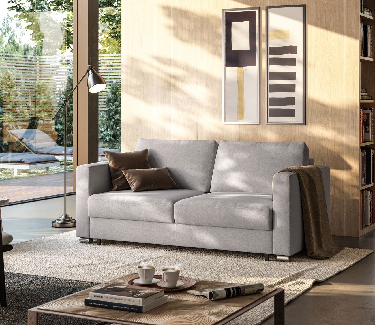 Fantasy 2 Sleeper Sofa by Luonto in roomscene