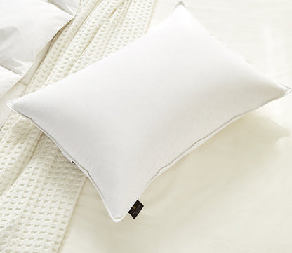 Farm To Home Organic Cotton Medium Firm White Down Pillow by Farm To Home