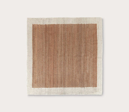 Villa by Classic Home Frame Jute Area Rug