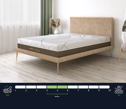 GhostBed Massage Hybrid Mattress medium comfort