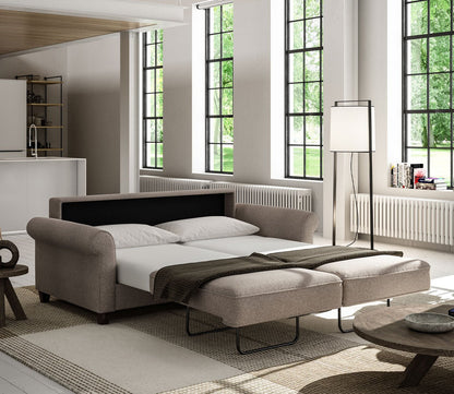 Gloria Queen Loveseat Sleeper by Luonto, bed open