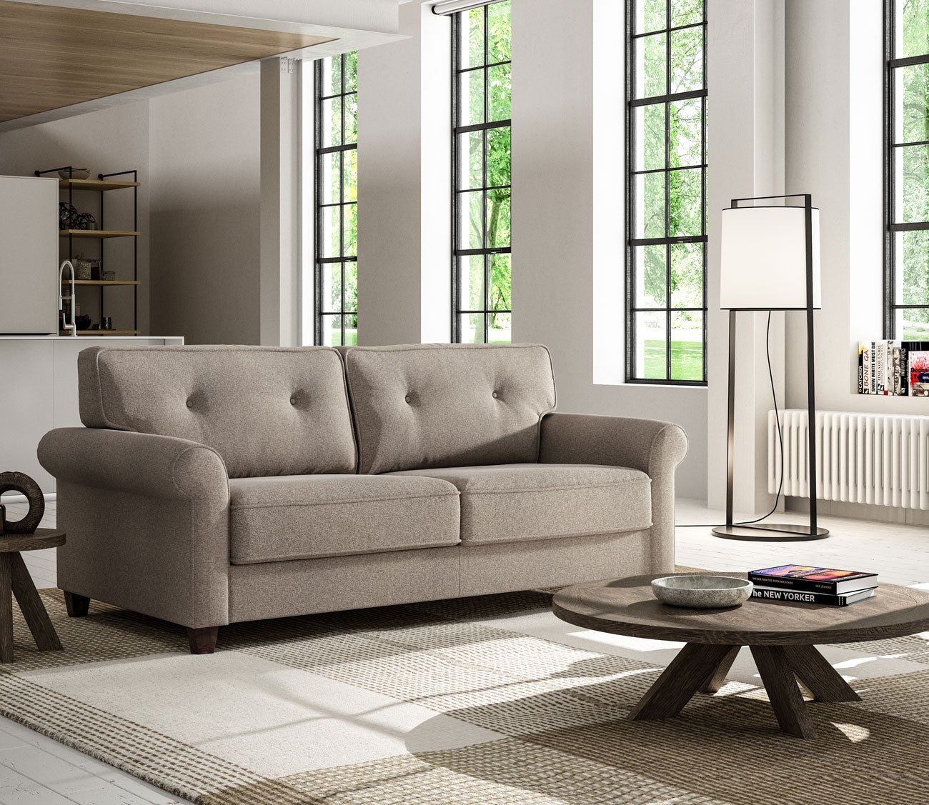Gloria Queen Loveseat Sleeper by Luonto