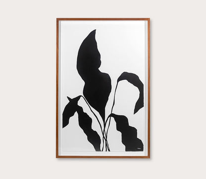 Grand Image Silhouetted Flower 1 Digital Print by Grand Image